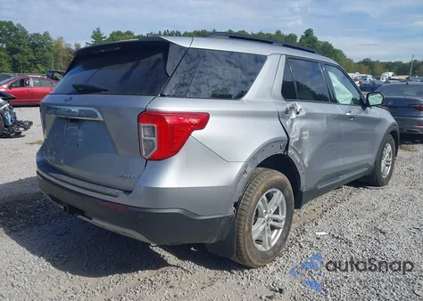 2022 Ford Explorer Xlt из США, поврежденный, VIN 1FMSK8DH3NGA68269